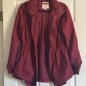 a new day Women's Deep Red Utility Jacket